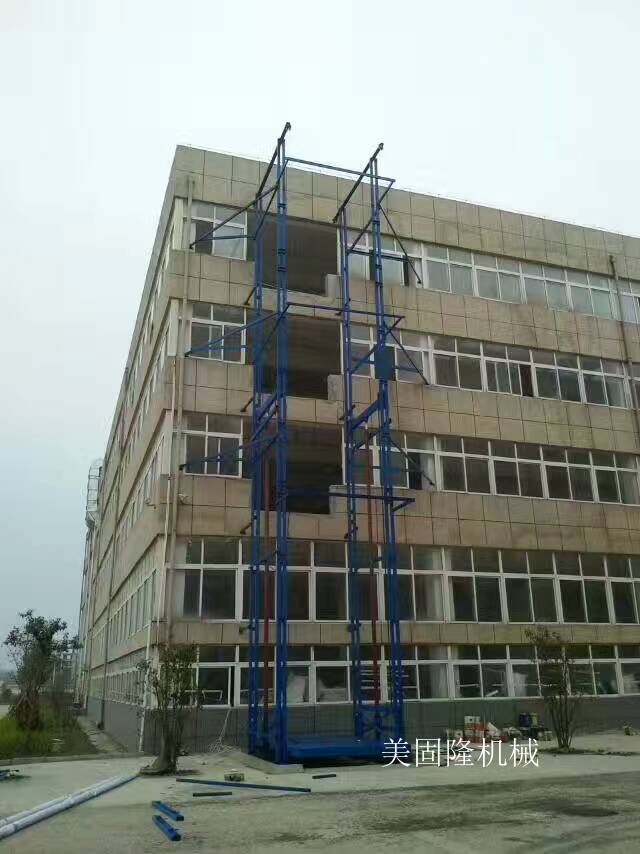 武威室外双臂导轨式升降机厂家